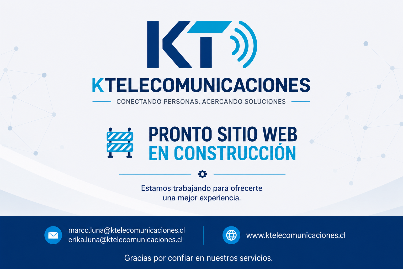ktelecomunicaciones.cl - Próximamente